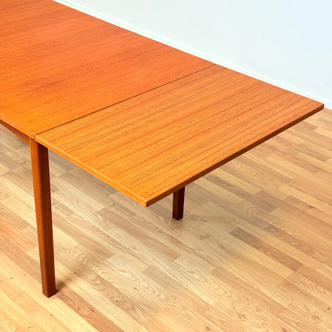 Swedish rectangular dining table in teak by Ulferts Möbler