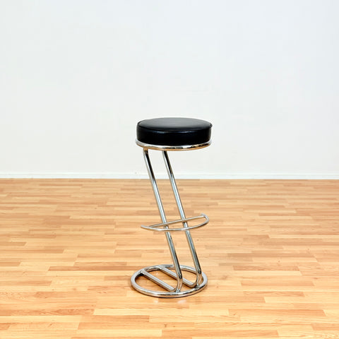 Italian pair of barstools, model "Z"