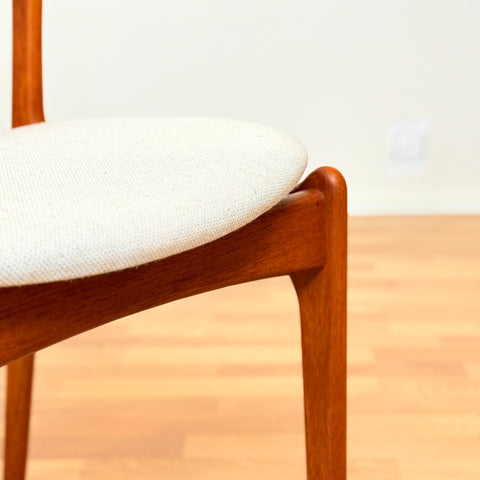 Danish set of 4 dining chairs by Erik Buch for O.D. Møbler