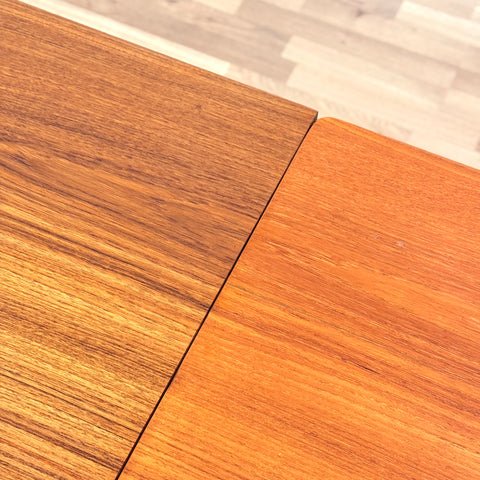 Danish dining table in teak