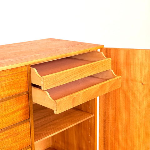 Swedish highboard in teak