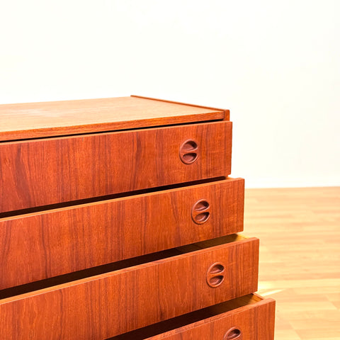 Danish chest of drawers in teak by Arne Wahl Iversen