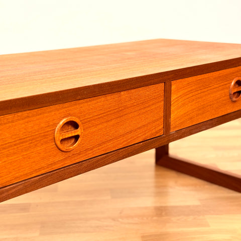 Swedish side table in teak by Arne Wahl Iversen for IKEA