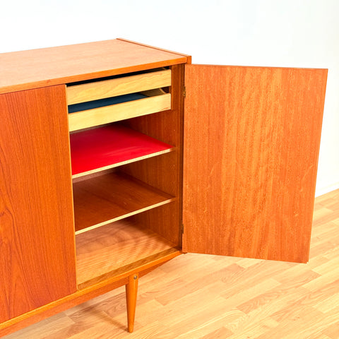 Swedish highboard in teak