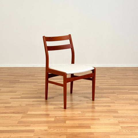 Swedish dining chairs in teak by Ulferts