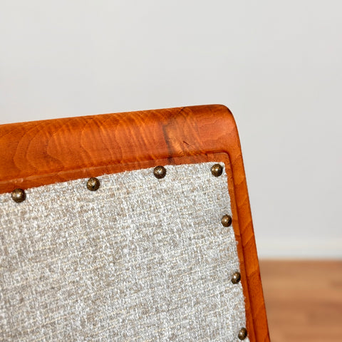 Swedish dining chairs in teak by Bertil Fridhagen for Bodafors