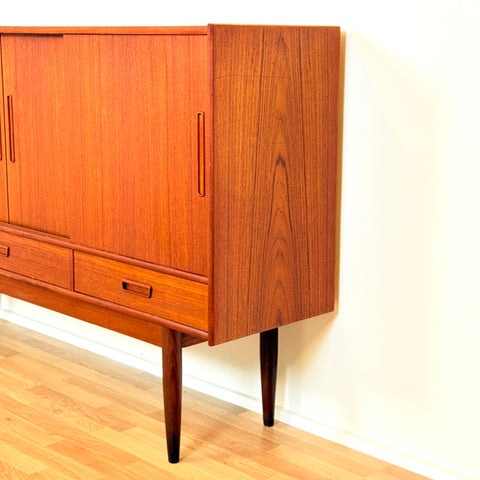 Danish highboard in teak