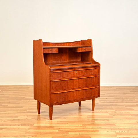 Danish secretary desk in teak
