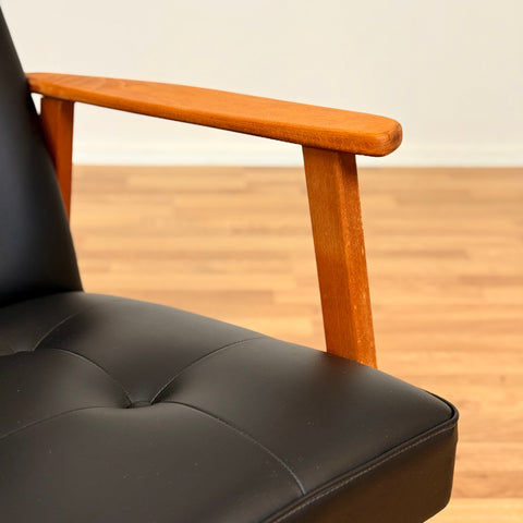 Swedish sofa in solid beech wood