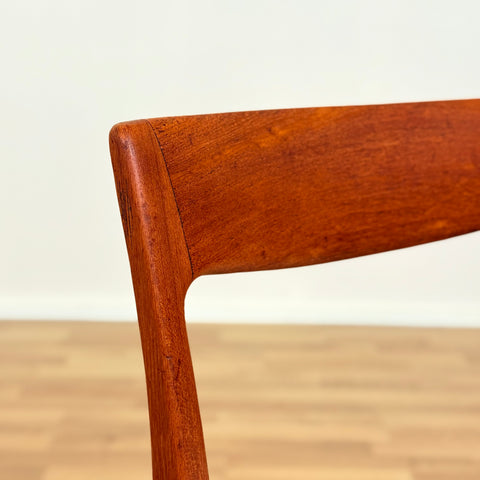 Swedish dining chairs in teak by Svegards Markaryd