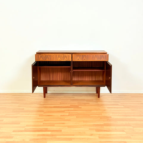Danish sideboard in Santos rosewood by Gunni Omann for Omann Jun A/S