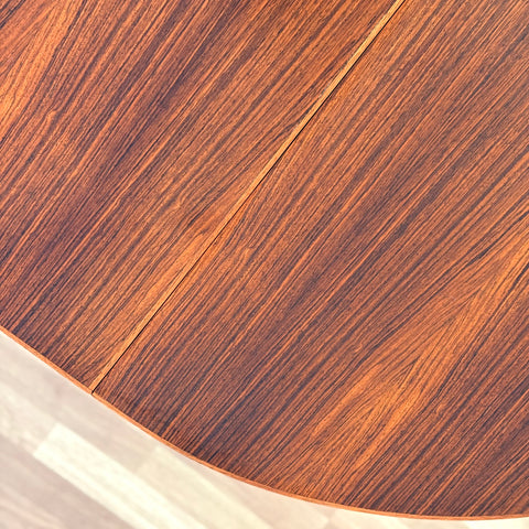 Danish dining table in Santos rosewood "Arne Vodder style"
