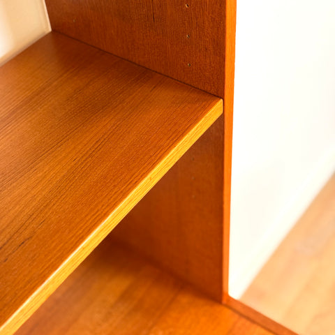 Swedish bookshelf in teak