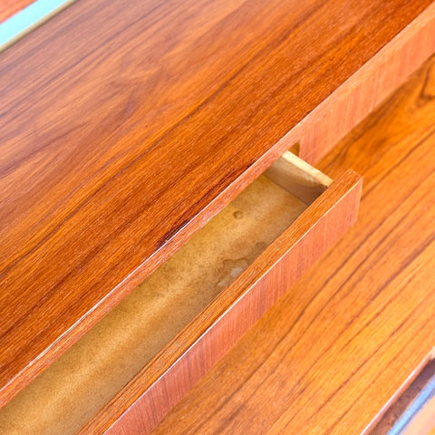 Swedish bookshelf in teak wood