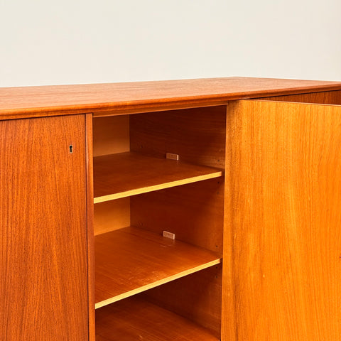 Swedish sideboard in teak by AB Tabergsmöbler, Småland