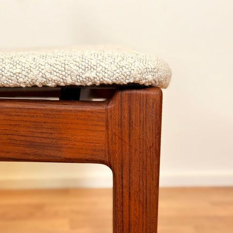 Set of 4 dining chairs in teak by Sorø Stolefabrik, 1950s-60s, Denmark