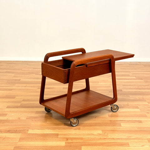 Trolley in teak by Sika Møbler, 1950s-60s, Denmark