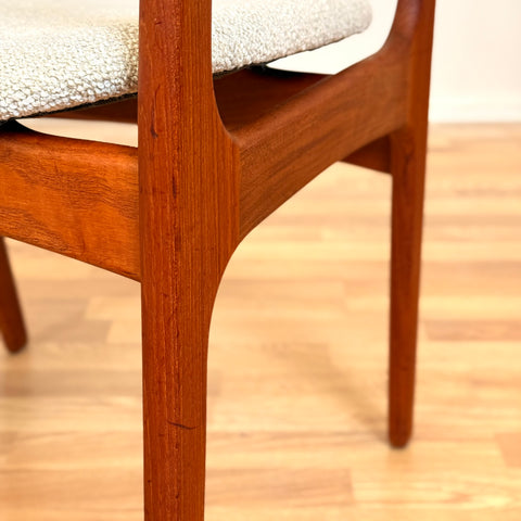 Danish set of 4 dining chairs by Erik Buch for O.D. Møbler