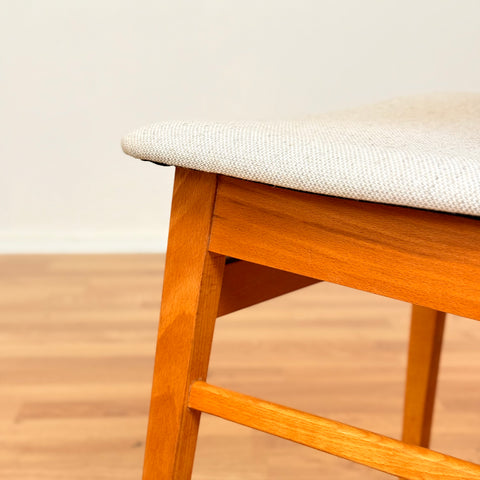 Danish set of 6 dining chairs in oak & beech by Findahl
