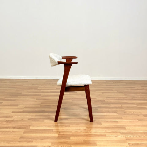 Danish armchair in teak by Erik Kirkegaard for Høng Stolefabrik