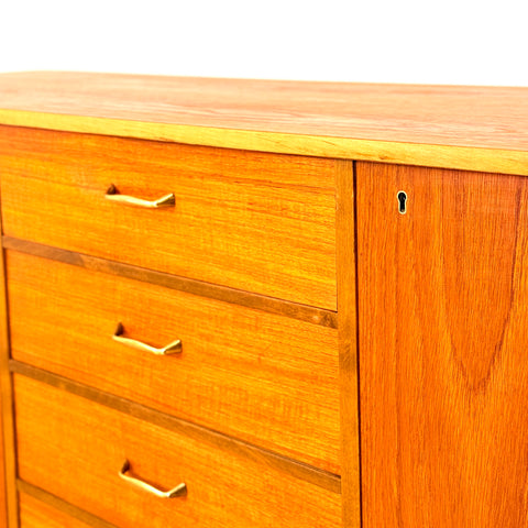 Swedish highboard in teak