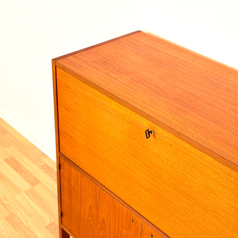 Swedish highboard in teak by Arne Wahl Iversen for IKEA, model 'Varie B'