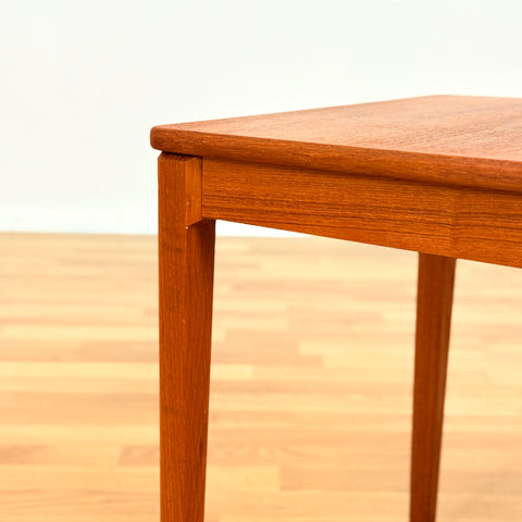 Swedish side table in teak by Alberts in Tibro
