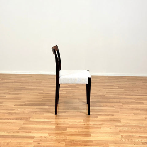 Swedish dining chairs in Santos rosewood by Troeds