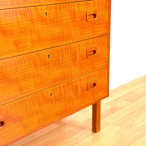 Swedish chest of drawers in teak