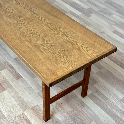 Swedish side table in oak