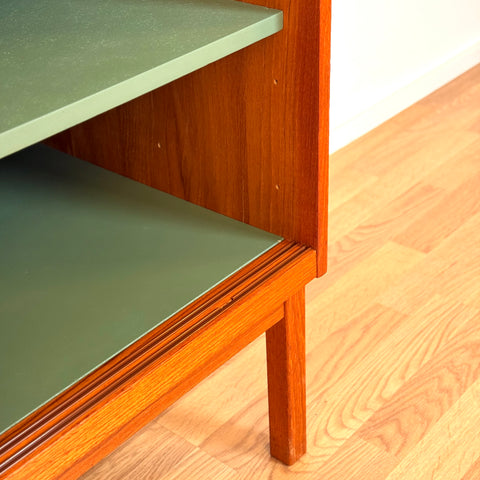 Bookshelf in teak by B. Fridhagen for Bodafors, 1960s-70s, Sweden