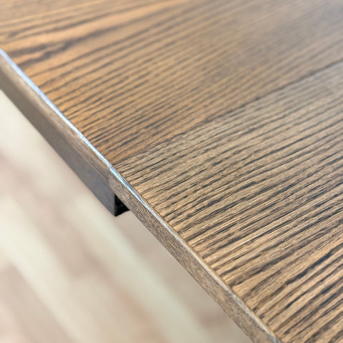 Danish oval dining table in oak by Farstrup