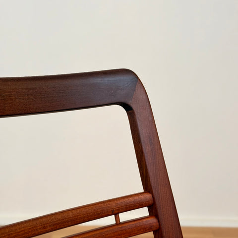 Swedish dining chairs in walnut by Svante Skogh