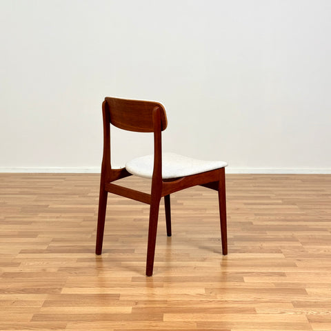 Danish set of 6 dining chairs by B. Rasmussen for Thorso Mobelfabrik