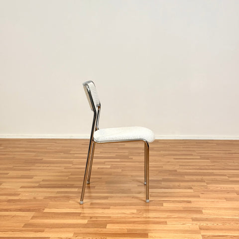 Chrome chairs by Kinnarps from 1990s