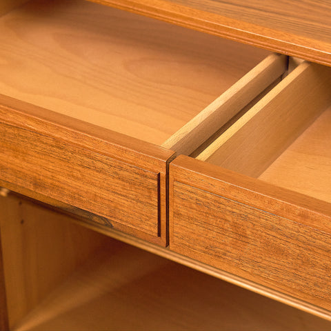 Swedish sideboard in walnut by Bertil Fridhagen for Bodafors, model 'Fasett'
