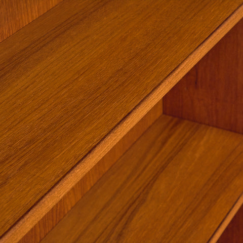 Swedish bookshelf in teak