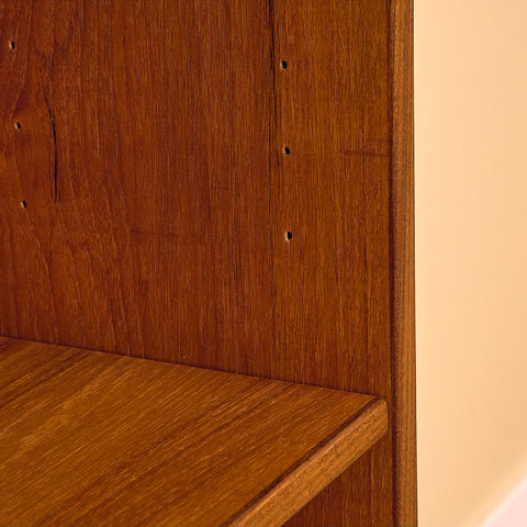 Swedish bookshelf in teak