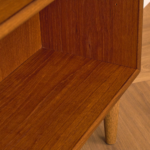 Swedish bookshelf in teak