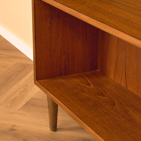 Swedish bookshelf in teak