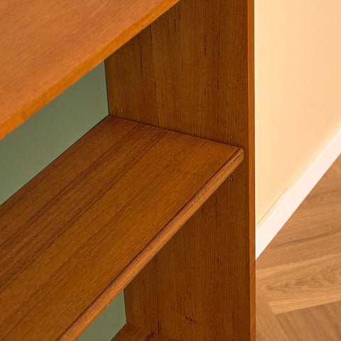 Swedish bookshelf in teak