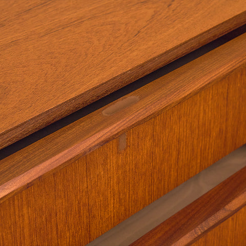 Danish chest of drawers in teak