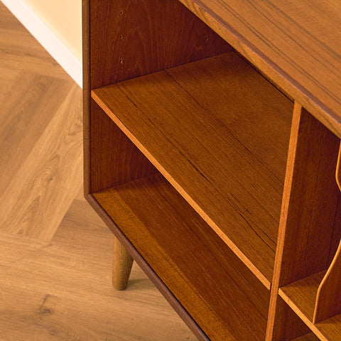 Danish bookshelf in teak