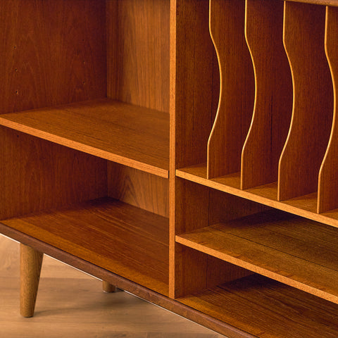 Danish bookshelf in teak