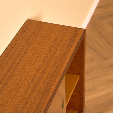 Swedish bookshelf in teak
