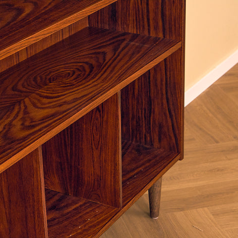 Danish bookshelf in Santos rosewood by Brouer
