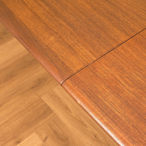 Danish oval dining table in teak by Svend Aage Madsen for Elsteds Møbelfabrik