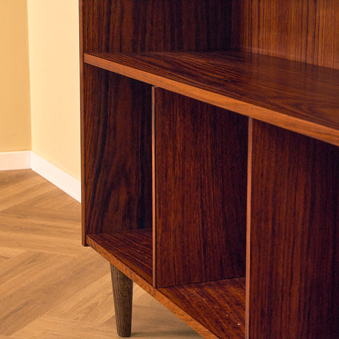Danish bookshelf in Santos rosewood by Brouer