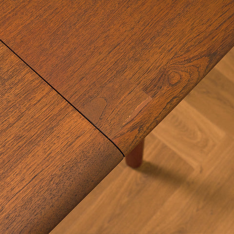 Danish oval dining table in teak by Svend Aage Madsen for Elsteds Møbelfabrik