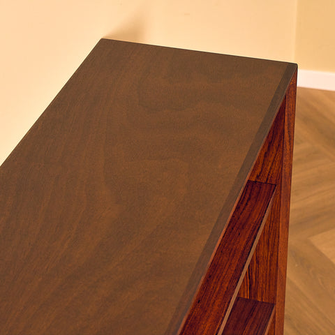 Danish bookshelf in Santos rosewood by Brouer